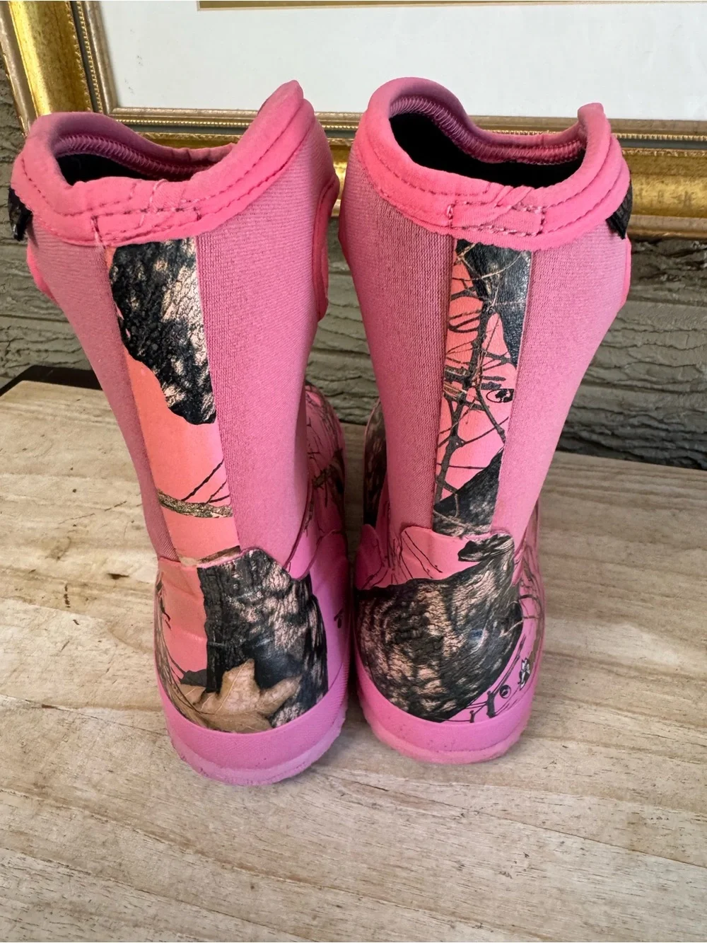 Rocky pick camo boots big for size 6